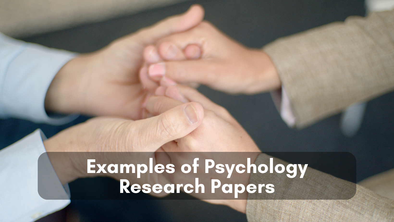 Examples of Psychology Research Papers